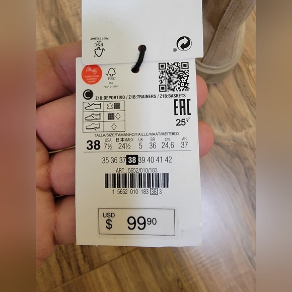 Zara leather boots size 38 - Picture 5 of 10